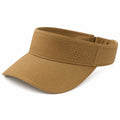 Visor-Kappe Einheitsgröße Beige Textil Atmungsaktiv Verstellbar